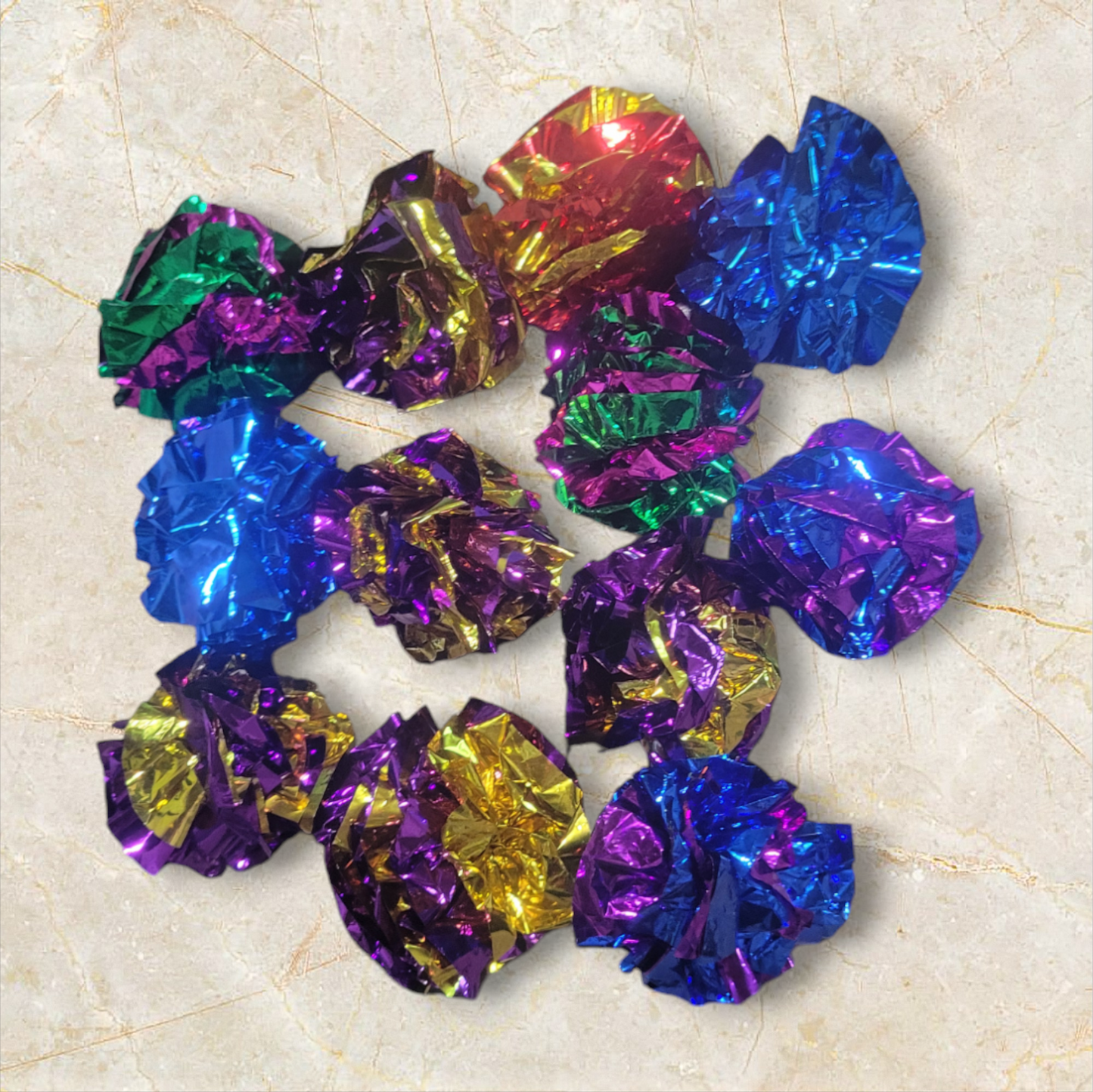 Crinkle Balls (4 pack)