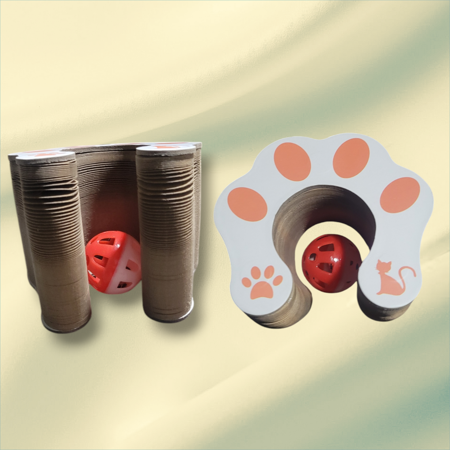 Interactive Accordion Cardboard Toy
