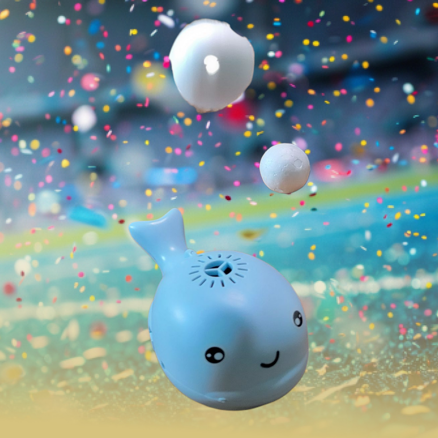Interactive Floating Ball Whale Toy