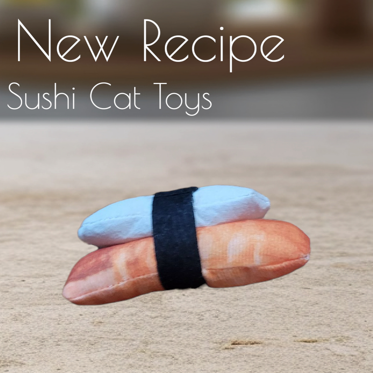 Sushi Catnip Toys