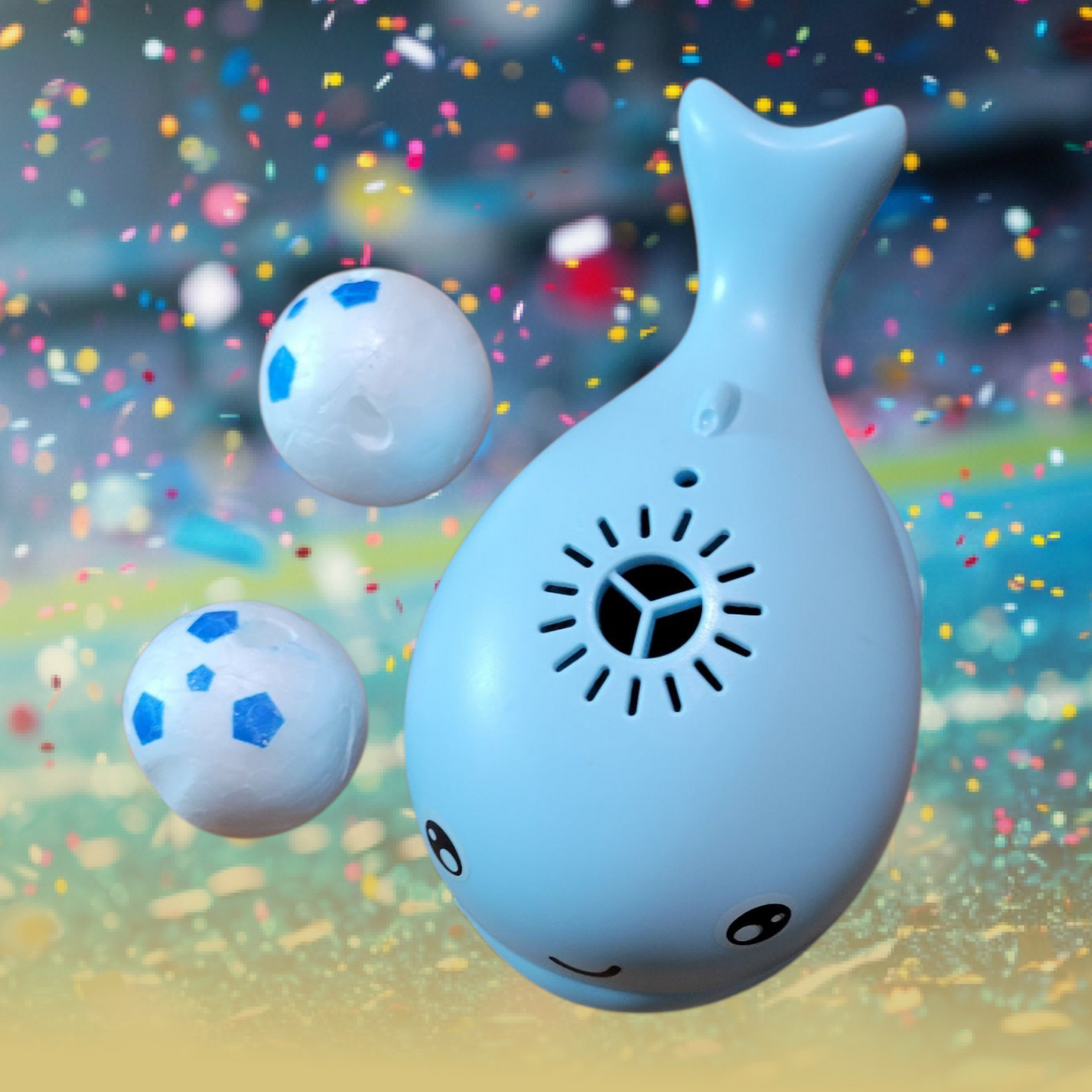 Interactive Floating Ball Whale Toy