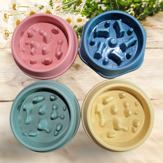Slow Feeder Dog Bowls