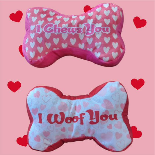 Valentine Dog Toy