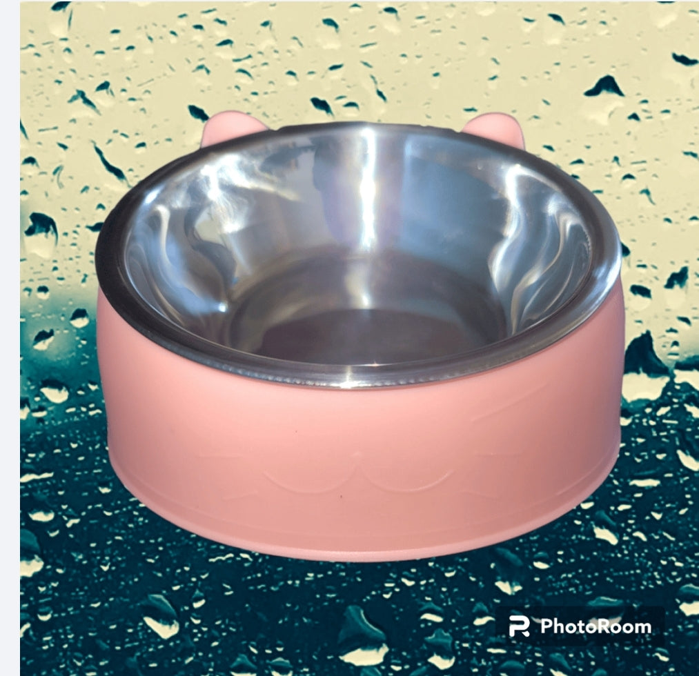 Tilted Cat Bowls