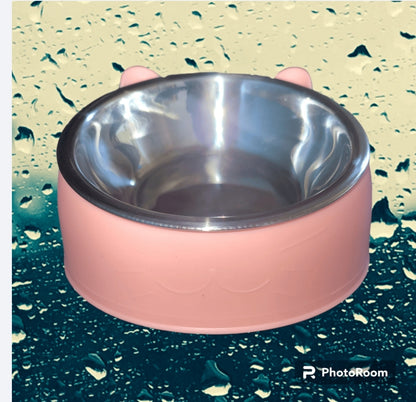 Tilted Cat Bowls