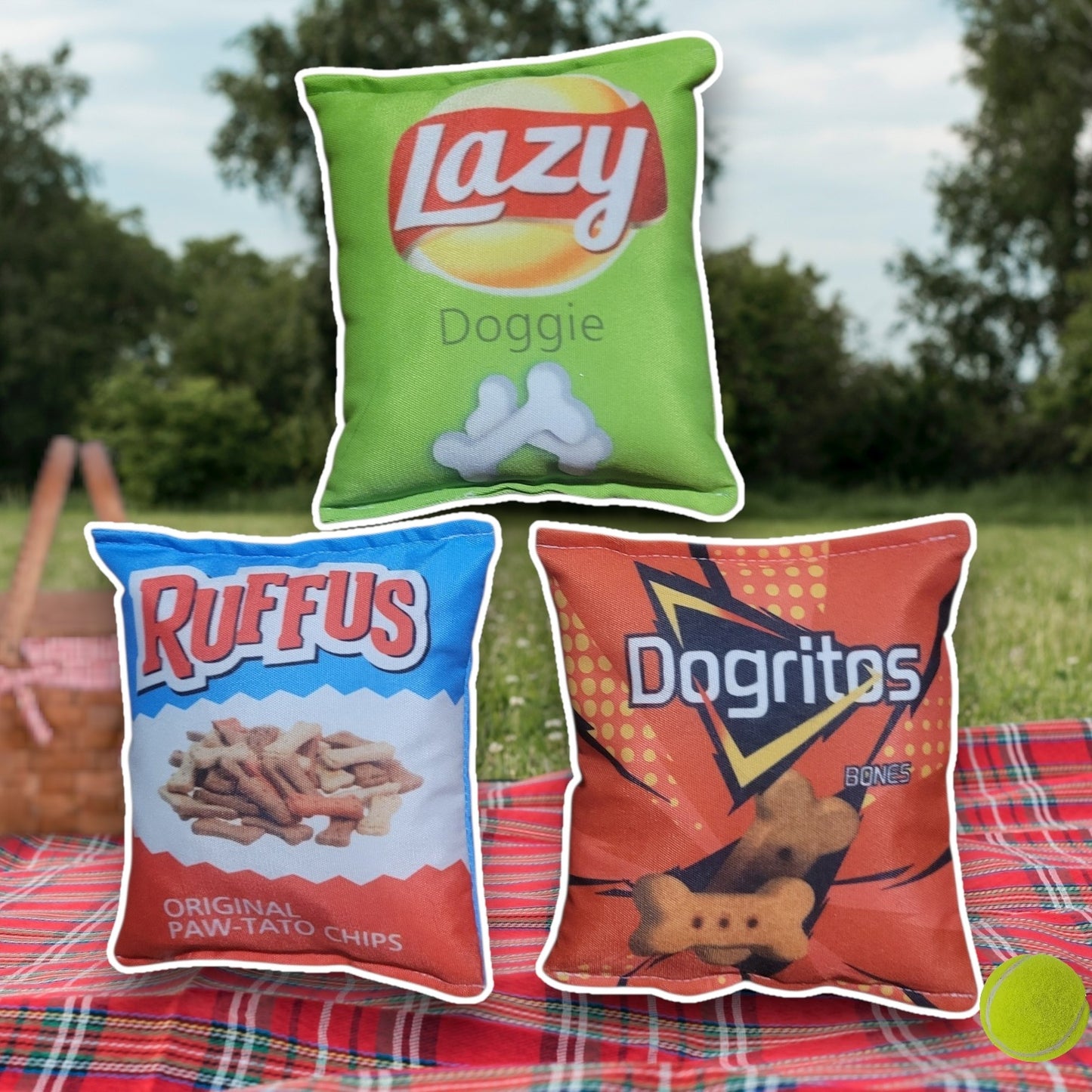 Chip Bag Squeaky Toys