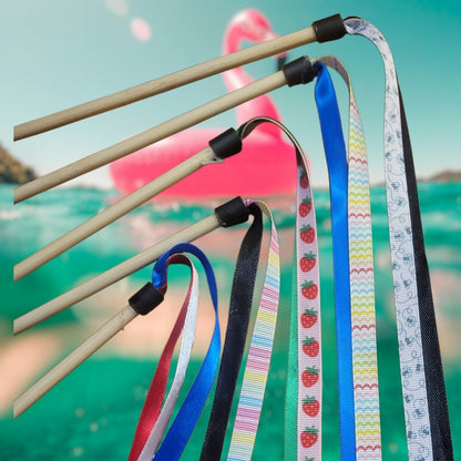 Summer Ribbon Wands