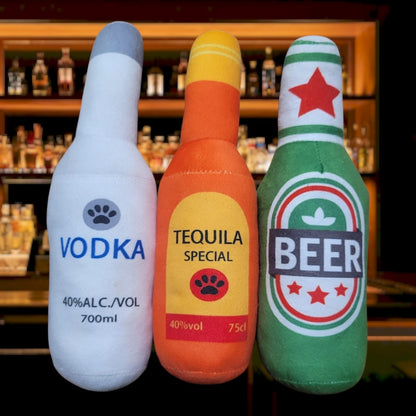 Alcohol Squeaky Toys (Bottles)