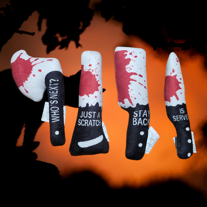 Knives Crinkle Toys