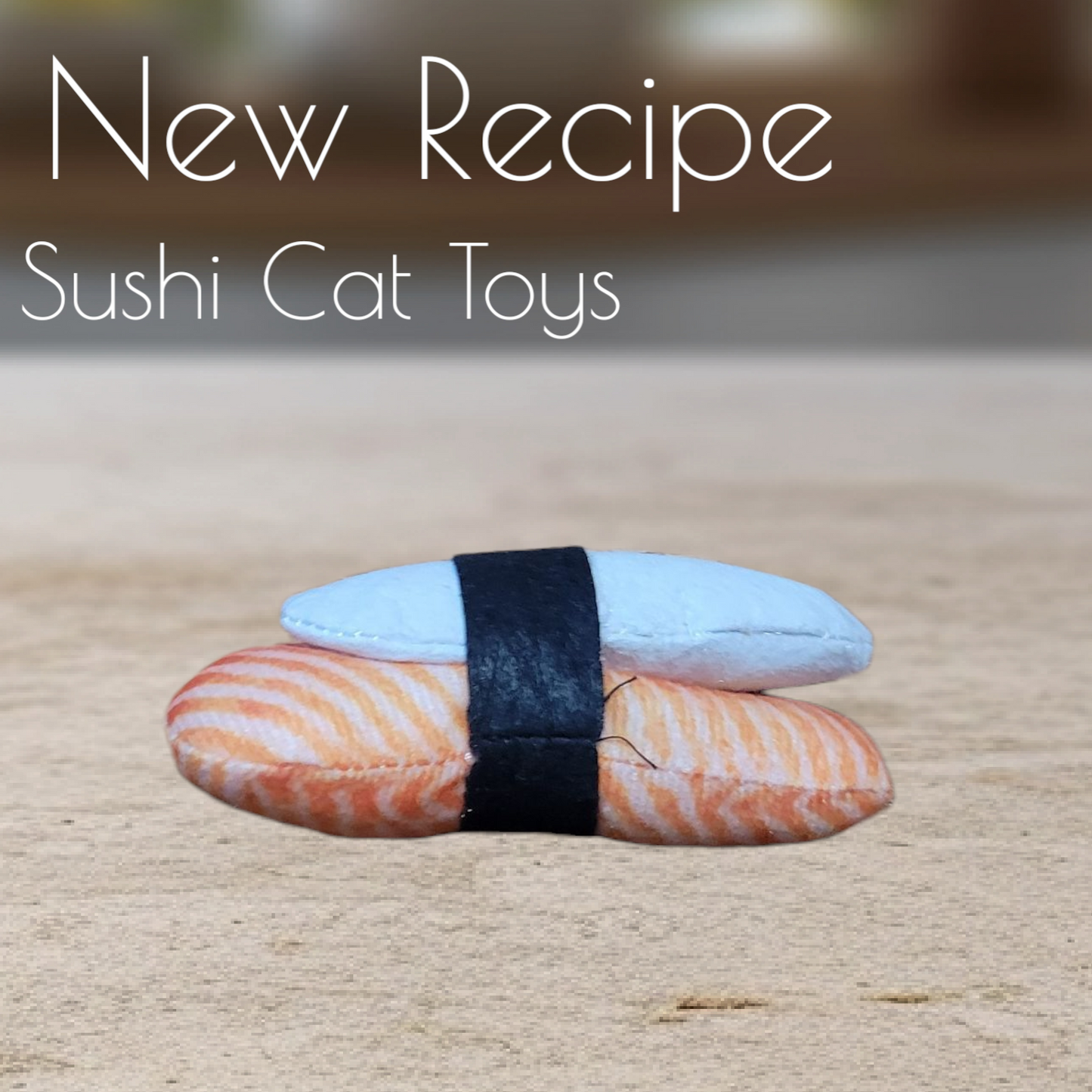 Sushi Catnip Toys