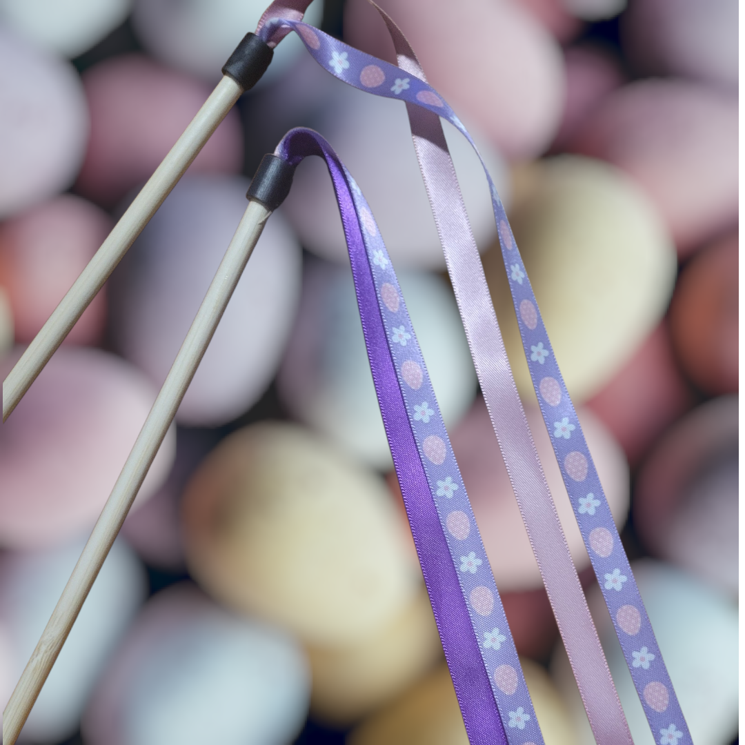 Easter Ribbon Wands