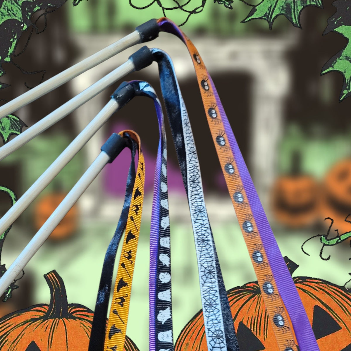 Halloween Ribbon Wand