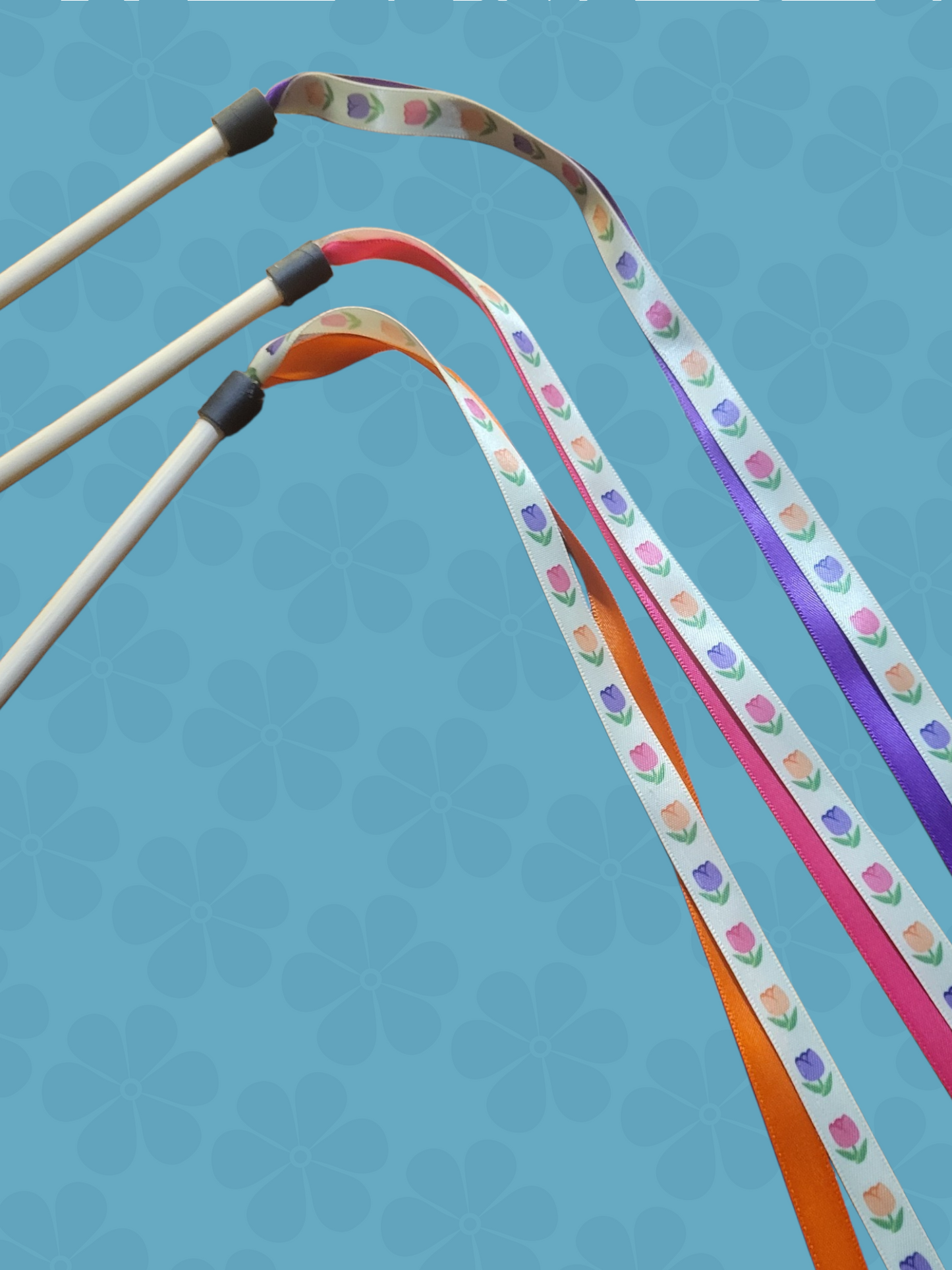 Spring Ribbon Wands